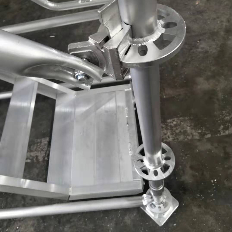 Andamio de soporte de sistema de anillo de aluminio de tablero de paso de construcción al por mayor a granel de proveedor
